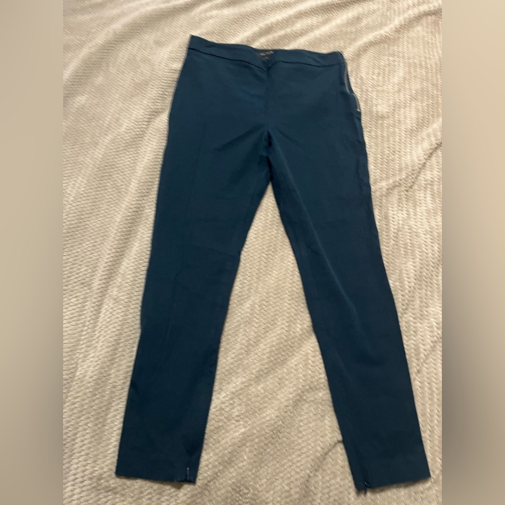 Ann Taylor Teal Ankle Pants